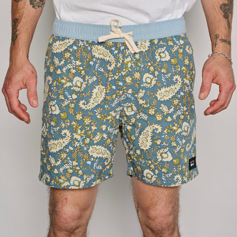 FLANNEL BROWN BOARDWALK SHORT