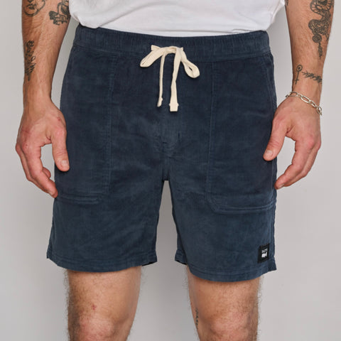 FLANNEL BROWN BOARDWALK SHORT