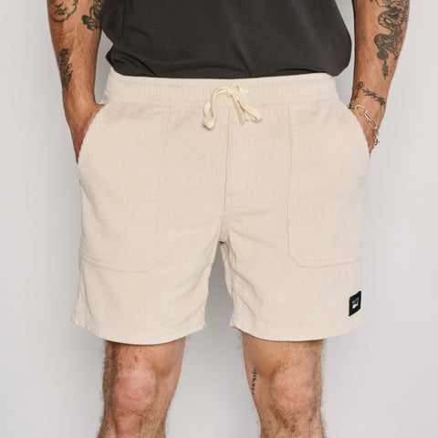 PANAMA CORD WALKSHORT ECHRU