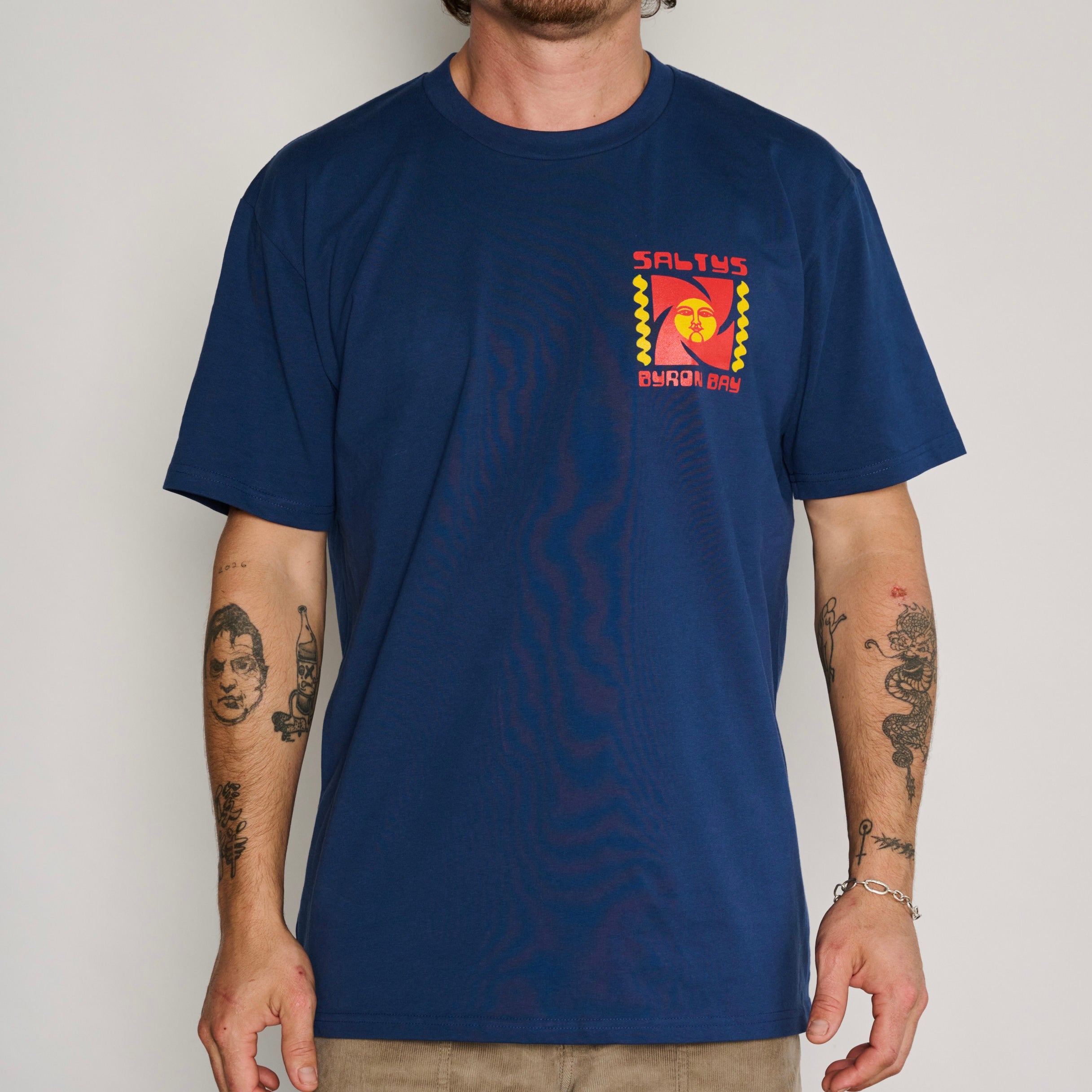 BASK TEE COBALT BLUE