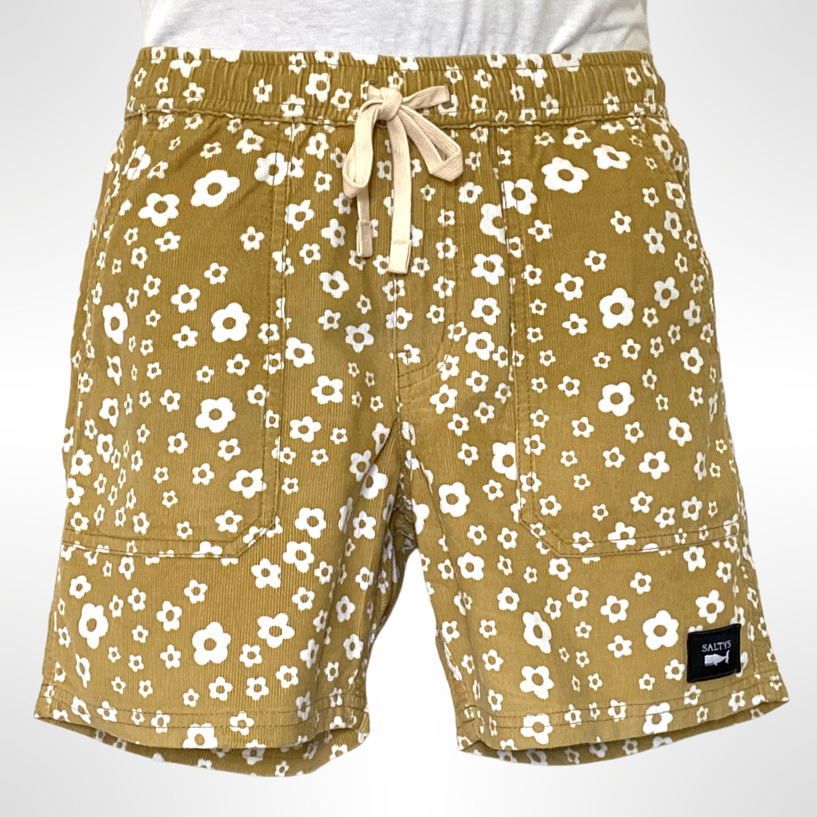 PANAMA CORD WALKSHORT BLOSSOM MUSTARD