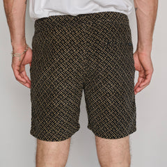 PANAMA CORD WALKSHORT LEGIAN BROWN /BLACK