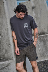 PANAMA CORD WALKSHORT LEGIAN BROWN /BLACK
