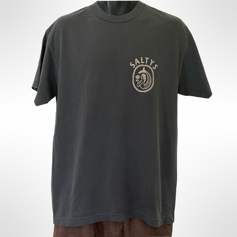 SIREN TEE WASH BLACK