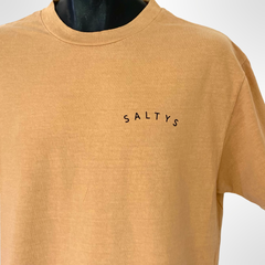 ARCH TEE WASHED MUSTARD