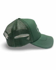 WHALE TRUCKER CAP GREEN
