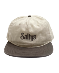 TWO TONE 6 PANEL CAP WALNUT