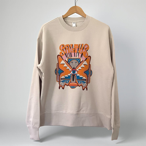 BUTTERFLY SWEATSHIRT BONE