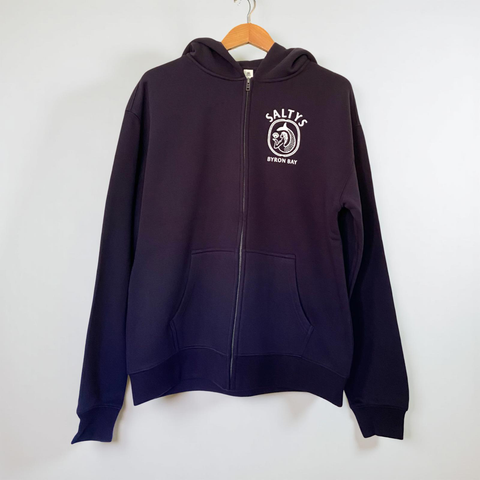 SIREN ZIP HOOD INK BLUE