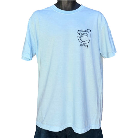 PERCY TEE PALE BLUE